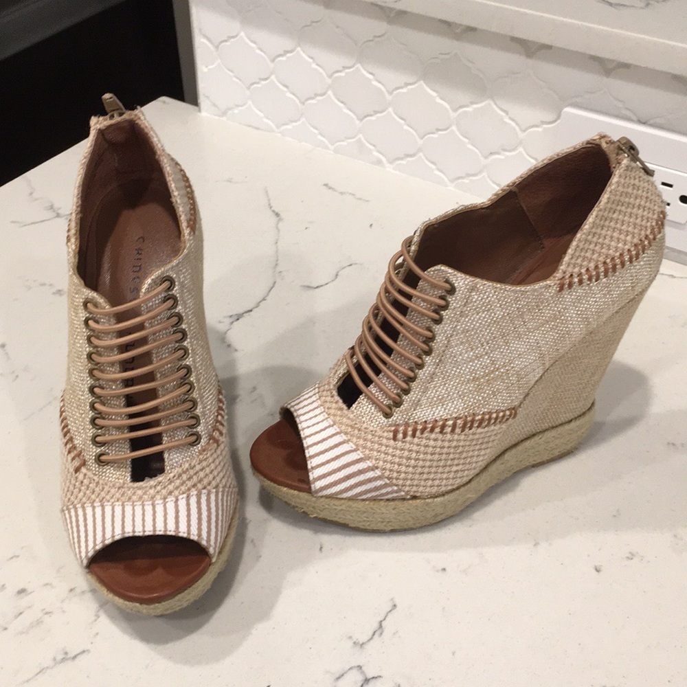 Chinese laundry wedges! Super cute for summer ☀️